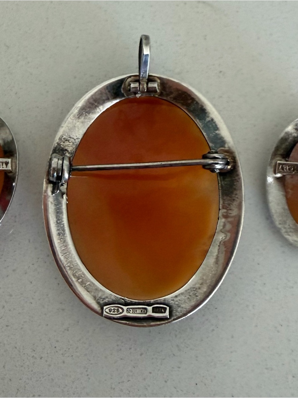 Vintage Italian cameo Set - Picture 7 of 11